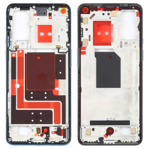 Pour OnePlus 9 (Version Dual SIM IN/CN) Plaque de cadre intermédiaire (Bleu) SH814L1500-20