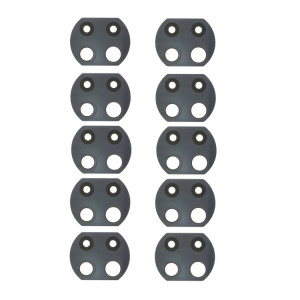 10 PCS Back Camera Lens pour Xiaomi Redmi Note 9 PRO 5G M2007J17C SH19081987-20