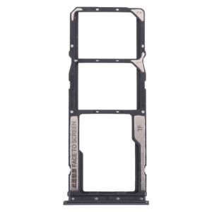 Plateau de carte SIM + plateau de carte SIM + plateau de carte Micro SD pour Xiaomi Poco M3 M2010J19CG M2010J19CI (Noir) SH910B1168-20