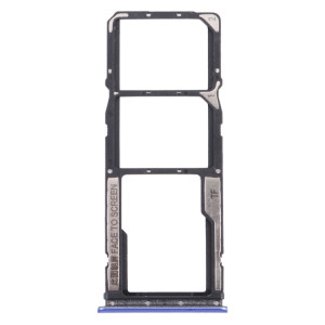 Plateau de carte SIM + plateau de carte SIM + plateau de carte micro SD pour Xiaomi Poco M3 M2010J19CG M2010J19CI (Bleu) SH910L376-20