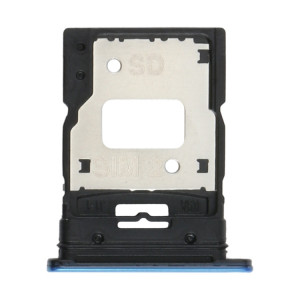 Plateau de carte SIM + plateau de carte SIM / plateau de carte micro SD pour xiaomi mi 11 lite m2101k9ag (bleu) SH911L1152-20