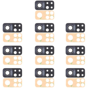 10 PCS Retour Caméra Lens pour Xiaomi Mi 10T Pro 5G (108MP) M2007J3SG M2007J3SSSI M2007J3SI M2007J17C SH19161638-20
