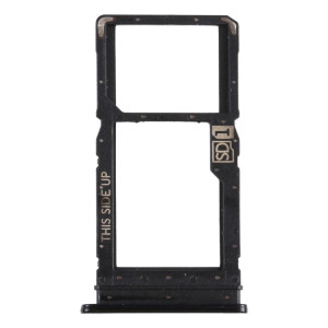 Plateau de carte SIM + plateau de cartes Micro SD pour Motorola Moto G Power (Noir) SH024B572-20