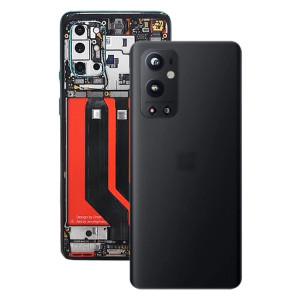 Pour le couvercle arrière de la batterie OnePlus 9 Pro avec objectif d'appareil photo (noir) SH116B969-20