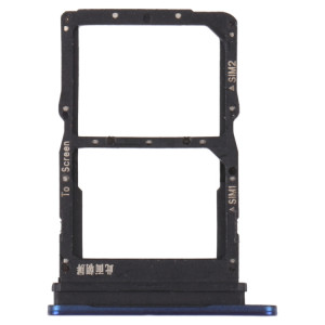 Plateau de carte SIM + plateau de carte SIM pour Huawei Nova 8 SE (Bleu) SH214L379-20