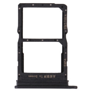 Plateau de carte SIM + plateau de carte SIM / plateau de carte NMicro pour l'honneur x10 max 5g (noir) SH221B341-20