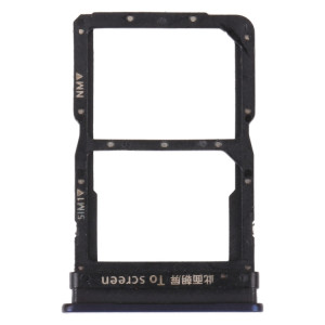 Plateau de carte SIM + Bac de carte NM pour Huawei Profitez de 20 PRO (Bleu) SH222L1134-20
