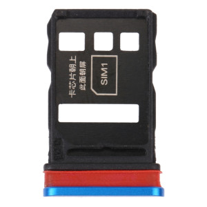 Plateau de carte SIM + plateau de carte SIM pour Honor Play4 Pro (Bleu) SH223L1595-20