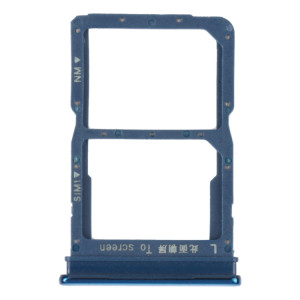 Plateau de carte SIM + Bac de carte NM pour Huawei P Smart S (Bleu) SH224L989-20