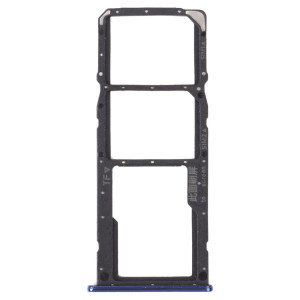 Plateau de carte SIM + plateau de carte SIM + plateau de carte micro SD pour Huawei Y5P (bleu) SH227L50-20