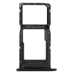 Plateau de carte SIM + plateau de carte SIM / plateau de carte micro SD pour l'honneur 9S (noir) SH228B1721-20