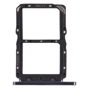 Plateau de carte SIM + plateau de carte SIM pour Huawei Nova 5T (Noir) SH239B701-20
