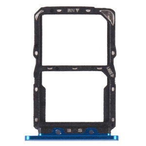 Plateau de carte SIM + Bac de carte NM pour Huawei Nova 5 Pro (Bleu) SH241L799-20