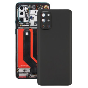 Pour le couvercle arrière de la batterie OnePlus 9R avec objectif d'appareil photo (noir givré) SH48BL796-20