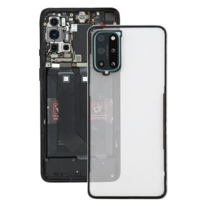 Pour le couvercle arrière de la batterie OnePlus 8T avec objectif d'appareil photo (transparent) SH51TL1970-20