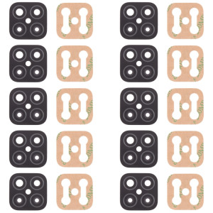 10 PCS Back Camera Lens pour Huawei Nova 8 SE (Noir) SH458B449-20