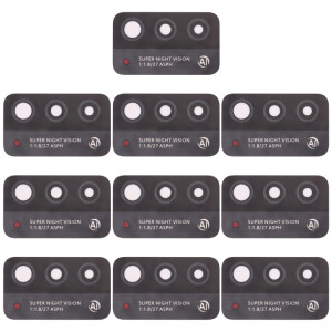 10 pcs back caméra lentille pour l'honneur x10 max 5g SH2471508-20