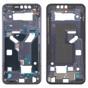 Plaque de lunette LCD à boîtier avant pour LG G8S minceq LMG810 LM-G810 LMG810EAW (Noir) SH479B1188-20