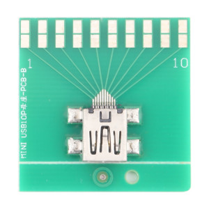Mini carte de test femelle USB 10pin SH25201892-20