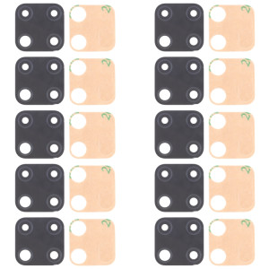 Pour OPPO Realme C25 RMX3193, RMX3191 Objectif de caméra arrière 10 pièces SH29531293-20