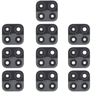 Pour OPPO A15/A15s/A35 CPH2185 CPH2179 PEHM00 10 pièces lentille de caméra arrière SH2956101-20