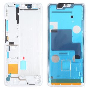 Plaque de lunette LCD de boîtier avant pour Xiaomi MI Note 10 Lite M2002F4LG, M1910F4G (Blanc) SH983W86-20