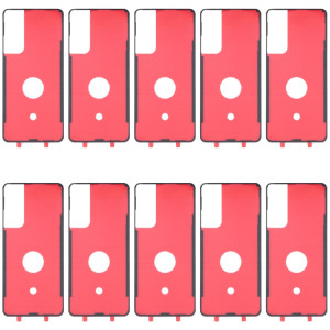 Pour OPPO Realme X50 5G 10 pièces adhésif de couverture de boîtier arrière SH2991706-20