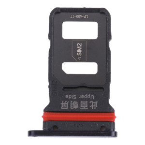 Pour vivo NEX 3 V1923A, V1923T Plateau de carte SIM + Plateau de carte SIM (Noir) SH034B1185-20