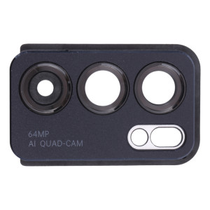 Pour OPPO Reno6 5G PEQM00, couvercle d'objectif de caméra CPH2251 (noir) SH038B242-20