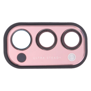 Pour OPPO Reno4 5G PDPM00, PDPT00, CPH2091 Couvercle d'objectif de caméra (Rouge) SH040R508-20