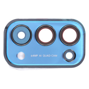 Pour OPPO Reno5 5G PEGM00, PEGT00, CPH2145 Couvercle d'objectif de caméra (Bleu) SH062L1196-20