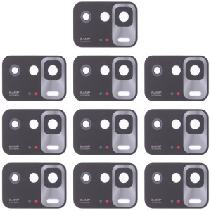 10 PCS Back Camera Lens pour Xiaomi Redmi Note 10 PRO 5G SH3067191-20