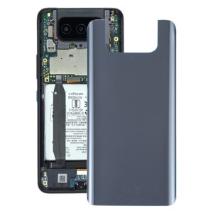Couvercle arrière de la batterie en verre avec adhésif pour Asus Zenfone 8 Flip ZS672ks (Noir) SH57BL450-20