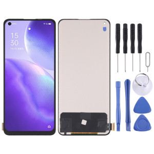 Écran LCD en matériau TFT et ensemble complet de numériseur pour OPPO Reno5 5G / Reno5 4G / K9 / Realme Q3 Pro / Realme GT Neo, ne prenant pas en charge l'identification des empreintes digitales SH3205580-20