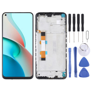 Écran LCD et numériseur d'origine Assemblage complet avec cadre pour Xiaomi Redmi Note 9 5G / RedMI Note 9T 5G M2007J22C SH32101814-20