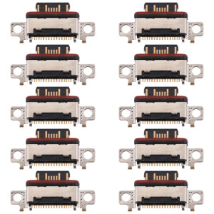 10 PCS Connecteur de port de charge pour Xiaomi MI 11 Ultra M2102K1G, M2102K1C SH33961380-20