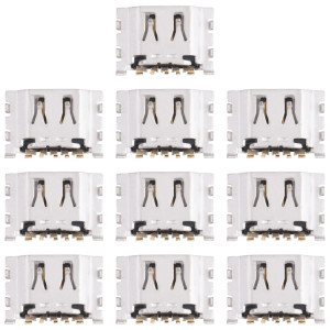 Pour OPPO Realme C20 / Realme C20A RMX3063, RMX3061 10pcs connecteur de port de charge SH3411274-20