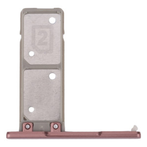 Plateau de carte SIM + plateau de carte SIM pour Sony Xperia XA1 Ultra / Xperia XA1 (rose) SH483F1894-20