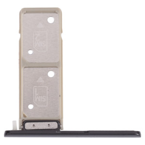 Plateau de carte SIM + plateau de carte SIM pour Sony Xperia XA2 Plus (Noir) SH485B1095-20