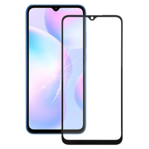 Écran avant Objectif Verre extérieure avec adhésif OCA Optiquement clair pour Xiaomi Redmi 9A / Redmi 9C M2006C3LG M2006C3LI M2006C3LC M2004C3L M2006C3MG M2006C3MT SH35451617-20