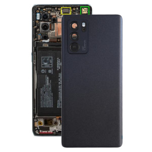 Couverture arrière de la batterie d'origine pour OPPO Reno6 Pro 5G Pepm00, CPH2249 (Noir) SH63BL1004-20
