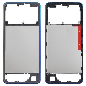 Plaque de lunette centrale d'origine pour Vivo Y20A / Y20 2021 / Y30 standard V2052, V2054, V2070, V2101, V2043, V2048 (bleu) SH567L209-20