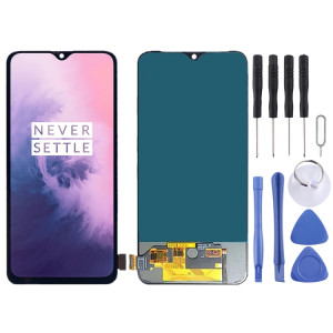 Pour OnePlus 7 GM1905 GM1901 GM1900 GM1903 avec assemblage complet de numériseur, ne prenant pas en charge l'écran LCD TFT d'identification d'empreintes digitales SH36581266-20