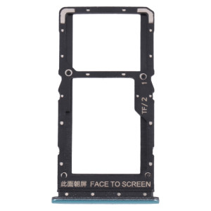 Plateau de carte SIM + plateau de carte SIM / plateau de carte micro SD pour Xiaomi Poco X3 GT 21061110AG (vert) SH694G1435-20