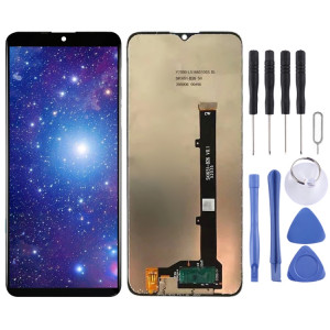 Écran LCD OEM pour ZTE Blade A51 (2021) avec ensemble complet de numériseur (noir) SH766B459-20