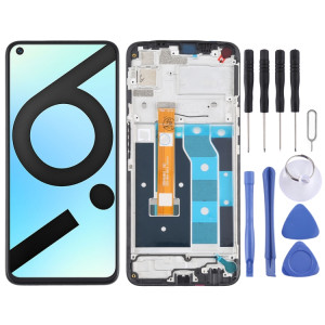 Écran LCD et numériseur complet avec cadre pour OPPO Realme 6i (Inde) / Realme 6s / Realme Narzo RMX2002 SH3839865-20