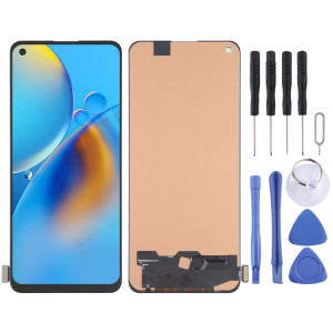 Écran LCD en matériau TFT et ensemble complet de numériseur (ne prenant pas en charge l'identification des empreintes digitales) pour OPPO F19 / F19 Pro / F19 Pro + 5G CPH2219 CHP2219 CPH2285 CPH2213 SH39281864-20