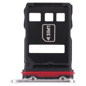 Plateau de carte SIM + Bac de carte NM pour Huawei Mate 40 Pro + (Argent) SH004S1859-20