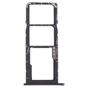 Plateau de carte SIM + plateau de carte SIM + plateau de carte micro SD pour l'honneur 9A (Noir) SH008B1585-20