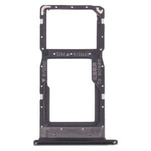 Plateau de carte SIM + plateau de carte SIM / plateau de carte micro SD pour Huawei P Smart (2019) (Noir) SH011B1551-20